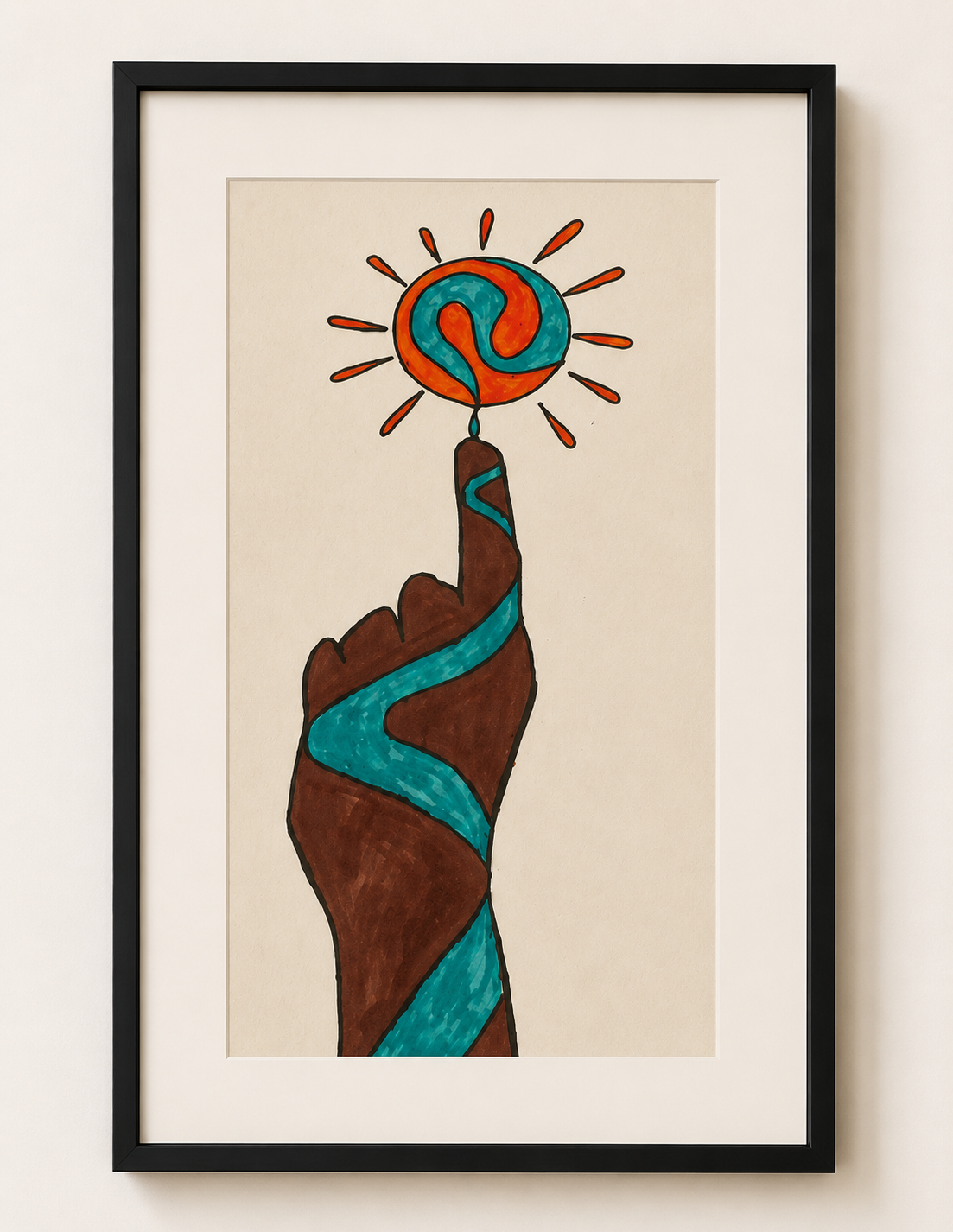 Symbolic Figure Study I